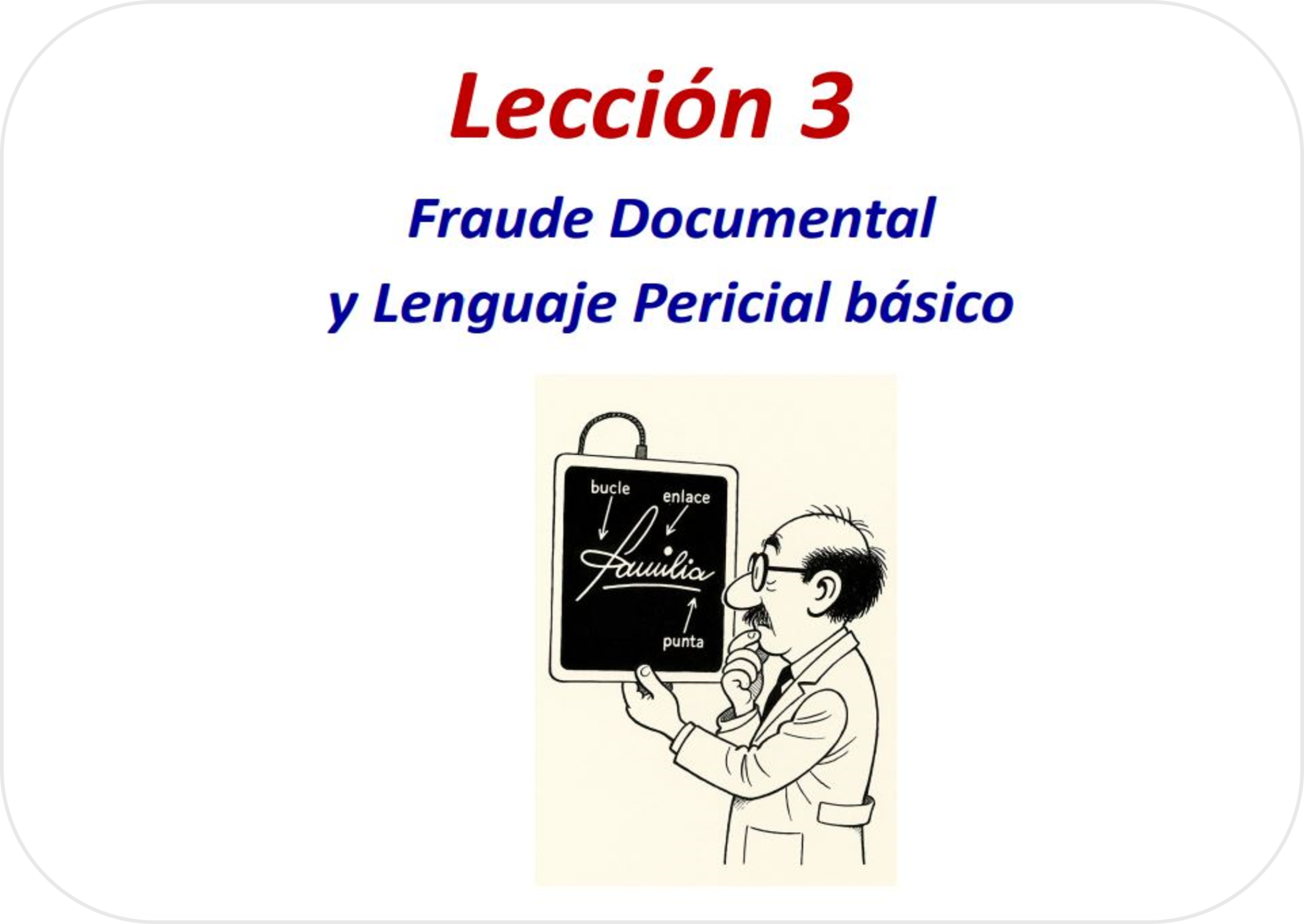 Lección 3