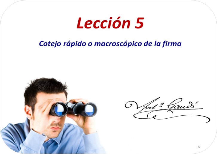 Lección 5